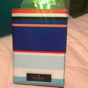 Kate Spade daycation passport holder, tropic stipe